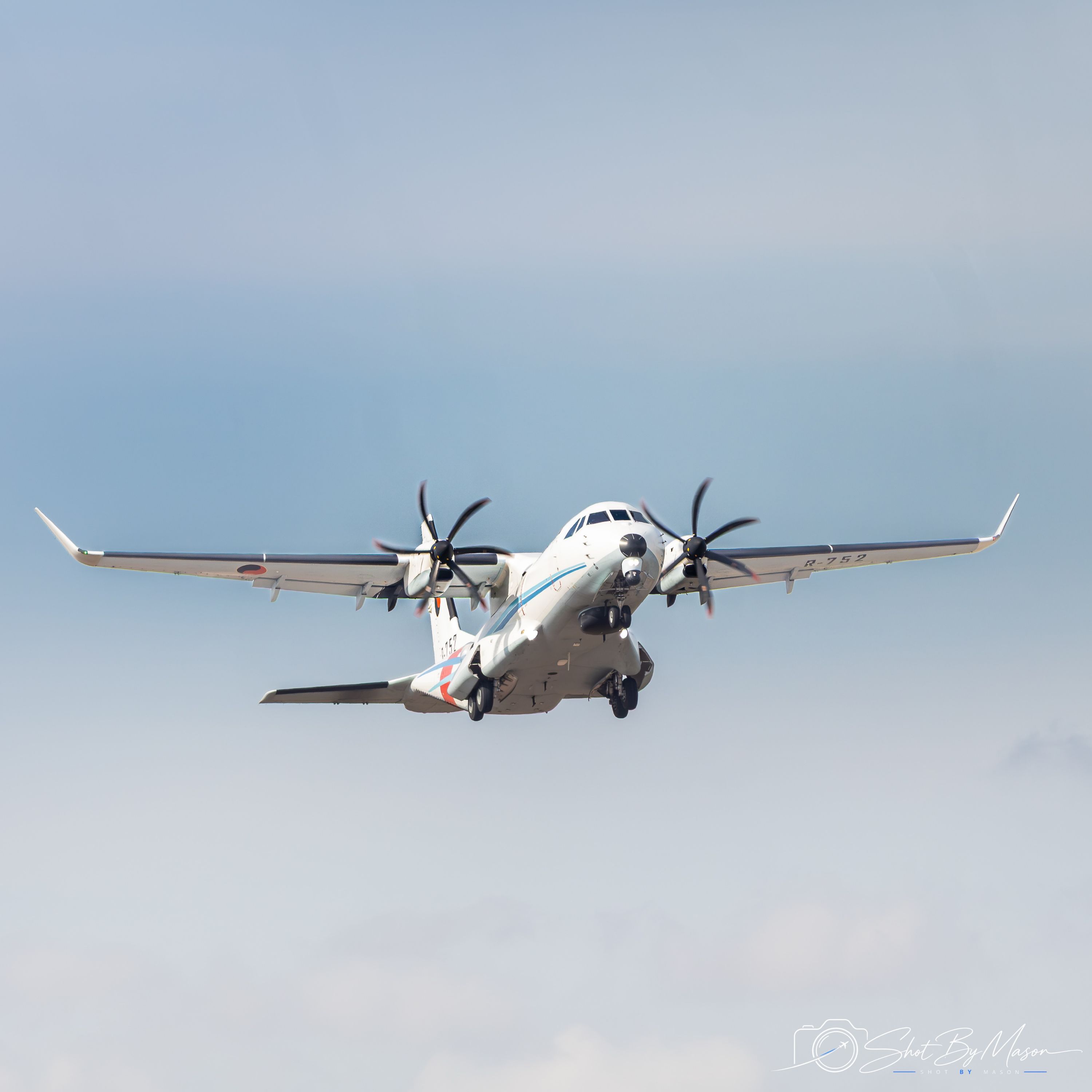 C-295 Tactical Transport on Approach. Photograph by Mason Stretch